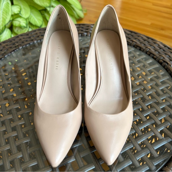 Kelly & Katie Sandals Elegant Nude Heels size 8 - Picture 4 of 7